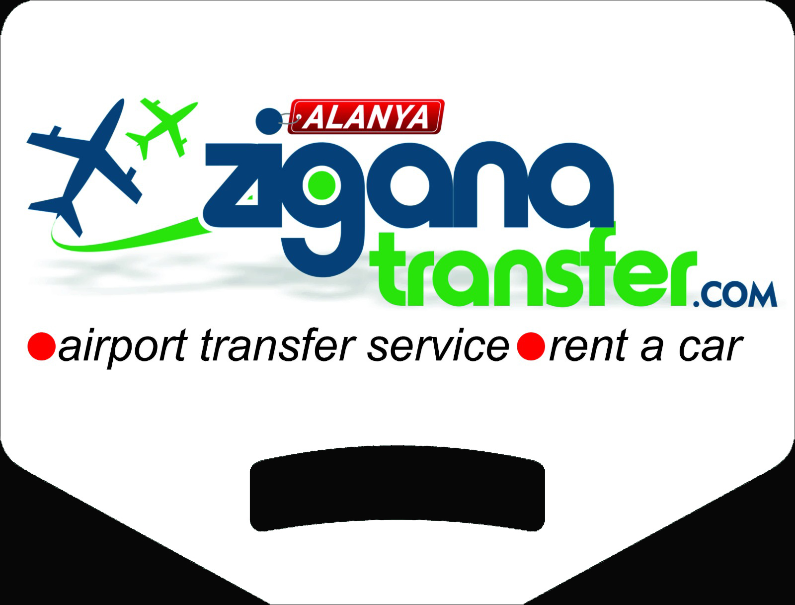 Sizi bekleyen görevlimiz bavul ve gümrük işlerinin tamamlanmasından sonraki çıkış kapısında, elinde ZİGANATRANSFER logolu bir tabela ile sizi bekleyecektir.